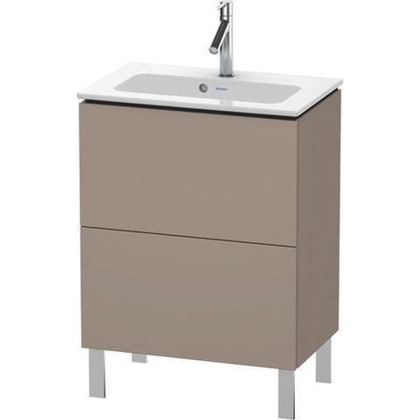 Meuble-lavabo L-CUBE 620x391mm 2 Au ta s-matt ES Érable milieu