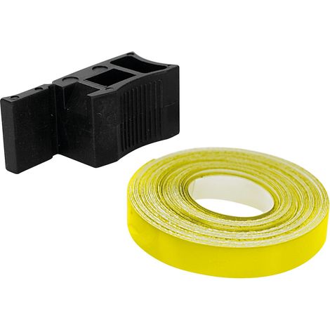 Wheel Stripe Fluo, profilo adesivo per cerchi ruota - Giallo (1/5)