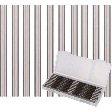Kaelt - 10 Pièces Ensemble de Rabot Electrique Lame, 82x5.5x1.1mm, pour Rabots Makita, Black & Decker, Bosch, DeWalt et Elu (1/5)