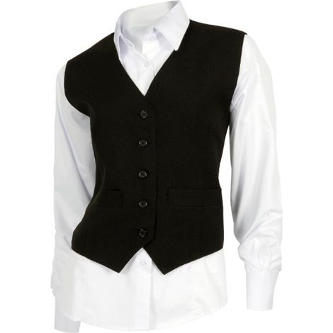 Chaleco de servicios para mujer WORKTEAM B9030 XXL Negro