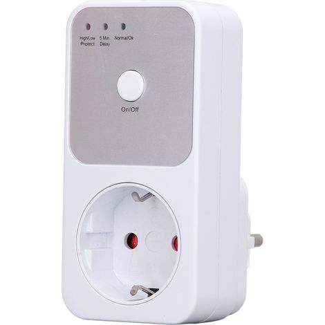 Voltage Protection Socket Electric Appliances Socket 175‑260V 5‑6 Minutes Delay EU Plug 230V (1/5)