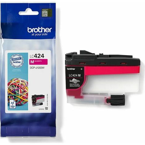 Brother LC424 - Cartouche couleurs séparées pour imprimante jet d'encre magenta