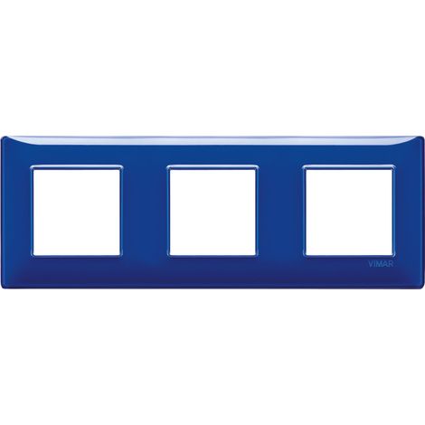 VIMAR - 14644.50 Placca 6M (2+2+2) int71 Reflex zaffiro