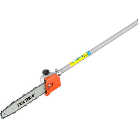 Embout élagueuse - FUXTEC - 9 cannelures avec guide chaîne et chaîne pour débroussailleuses et outils multifonctions (1/3)