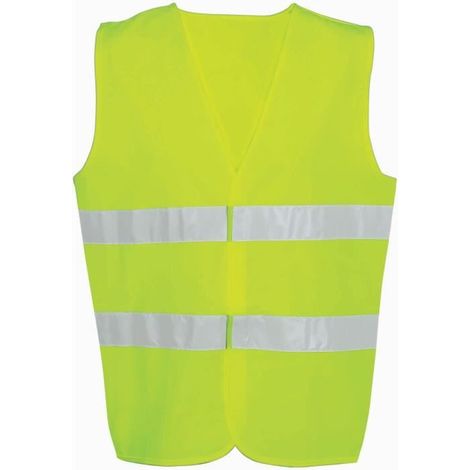 Gilet de sécurité jaune avec étui (1/4)
