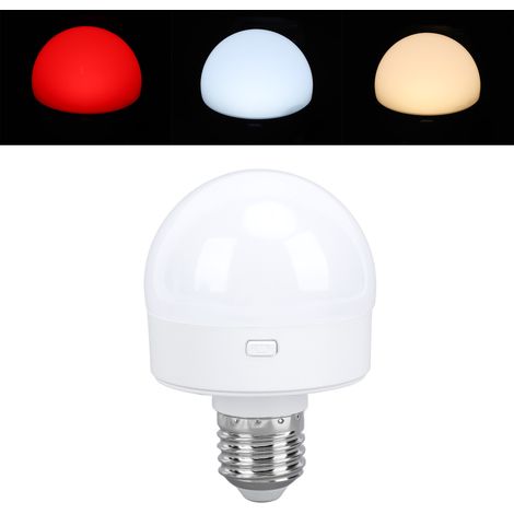 Lampadina magnetica E26, ricaricabile, a batteria, con telecomando, timer, LED RGB dimmerabile, per camera da letto. (1/5)