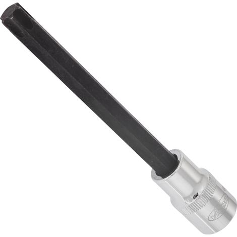 VIGOR Schraubendrehereinsatz, V2176, 1/2 (12,5 mm) Vierkant hohl, Innen TX Profil, SW T55 (1/3)