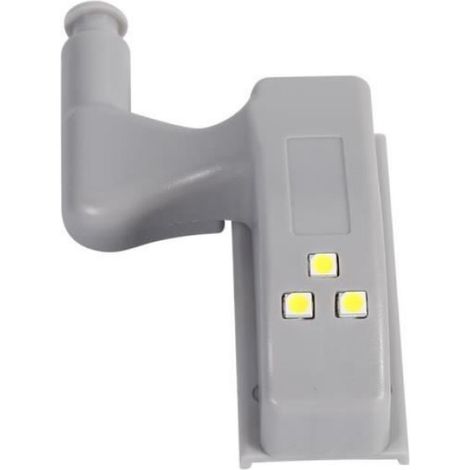 Charnière lumière - Universelle - LED - Blanc froid - 10pcs - Cuisine - ABS (1/3)