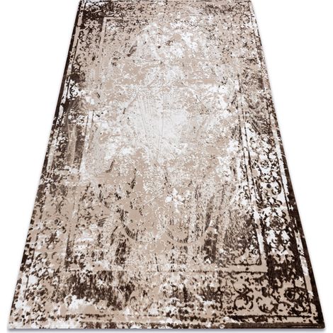 Alfombra UNION 3488 Enrejado Trébol marroquí azul / crema Franjas Bereber Marroquí Shaggy blue 180x270 cm (1/5)