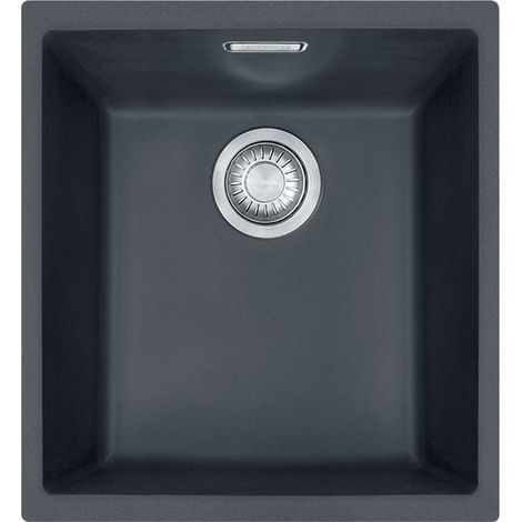 Franke Sirius - Fregadero de tectonite SID 110-34, 37x44 cm, negro 125.0363.785