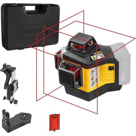 Stabila Multilinien-Laser LAX 600, 12-V, 5-teiliges Set, Universalhalterung (1/5)