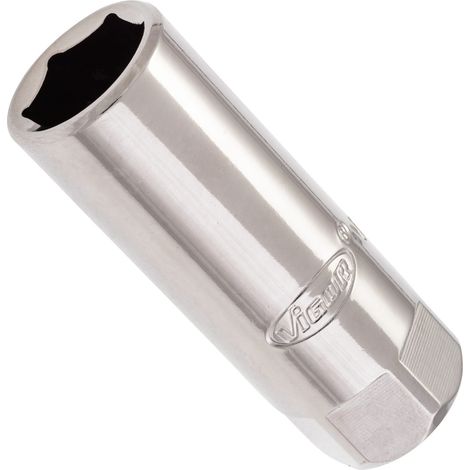 VIGOR Zündkerzen-Einsatz, 1/2 (12,5 mm) Vierkant hohl, Außen Sechskant Profil, SW 16 mm (1/2)