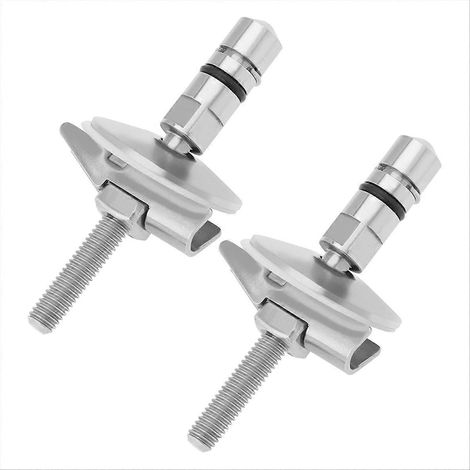 1 Paar M6 x 71,5 mm WC-Sitzbefestigungsscharniere (1/5)