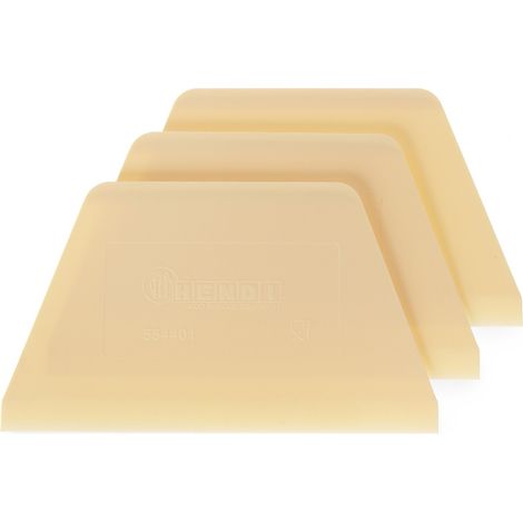 Raspador de masa trapezoidal para porcionar masa, juego de 3 piezas - Hendi 554432