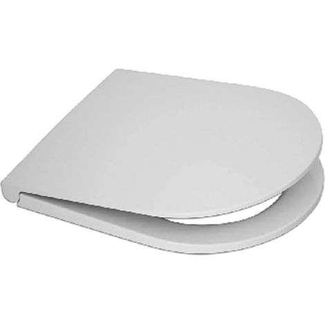 Copriwater Coprivaso Sedile WC TERMOINDURENTE D333 con Doppia Cerniera Bianco