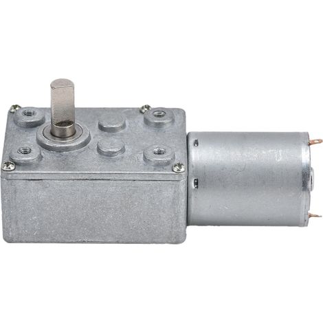 Motor de reducción de engranajes helicoidales turbo JSX330370 de corriente continua autoblocante DC24V 24RPM