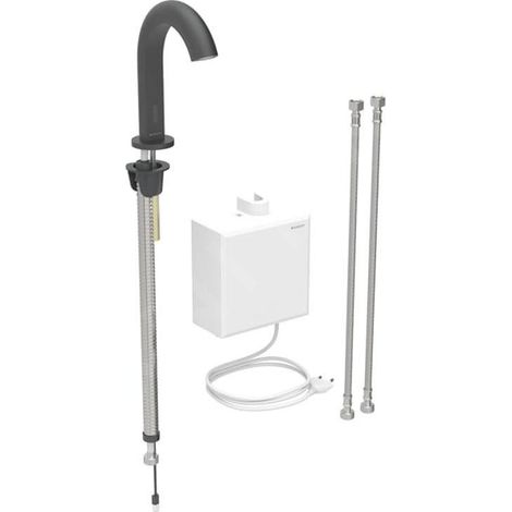 Robinetterie de lavabo Geberit Piave, saillie 167mm, alimentation (1/2)