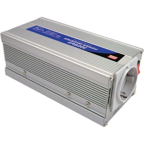 Mean well - Gleichstrom-Wechselrichter - modifizierte Sinuswelle - 300 w - seitliche Erdung