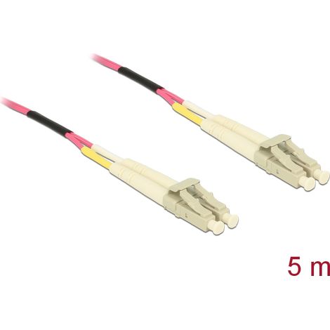 Delock cable optical fiber lc / lc multimode om4 5 m