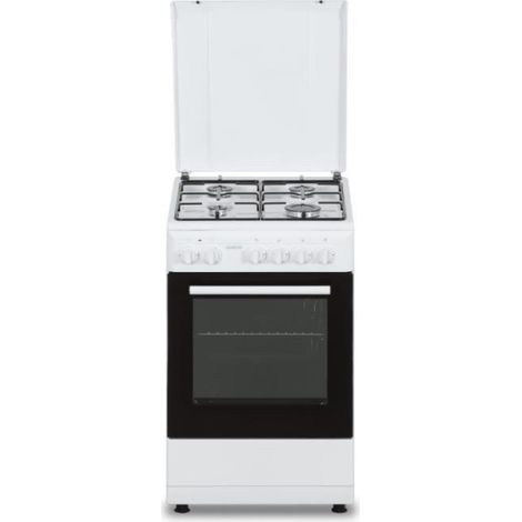 Cuisiniere gaz OCEANIC OCEACG50GW - 4 feux - L49,8 xP61 xH 86 cm - Blanc (1/5)