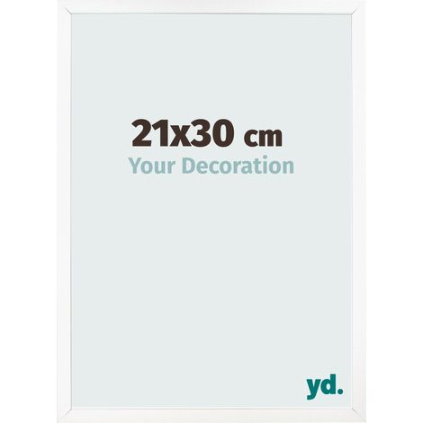 yd. - Cadre photo 21x30 - Blanc Mat - MDF - Bologna