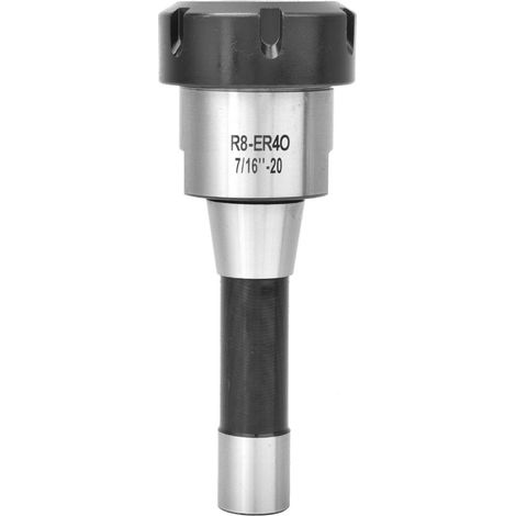 R8-ER40 Porte-pince 7/16in-20UNF pour fraisage CNC, mandrin de serrage, pièce d’outillage (1/5)