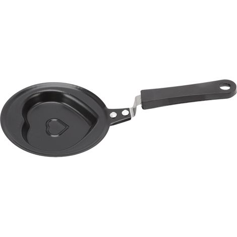 Poêle à Omelette Mini Cœur Antiadhésive - Moule Crêpe Coréen pour Petit Déjeuner Créatif