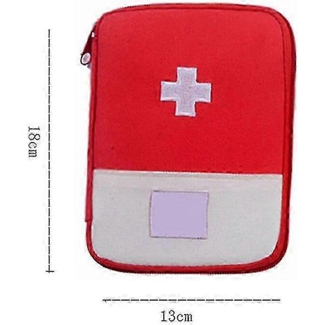 Trousse de premiers secours portable pour la maison, les sports de plein air et les urgences (sac EVA). (1/5)