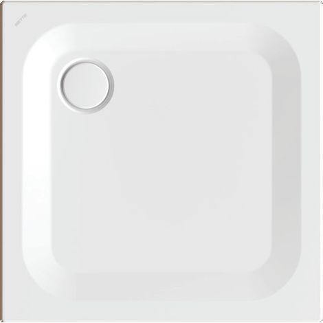BetteUltra Rechteck-Duschwanne mit Antirutsch Sense 800x800x25mm, (1/5)