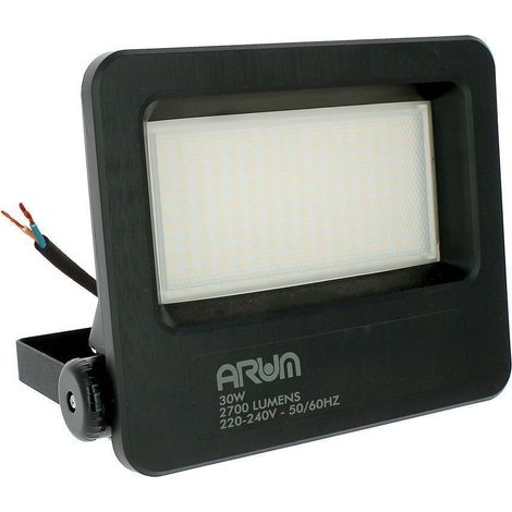 Projecteur LED Extérieur 30W 2700 Lumens de IP65 Température de Couleur: Blanc neutre 4000K (1/5)