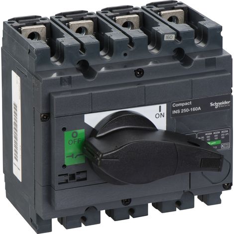 Interrupteursectionneur Interpact INS250 4P 160 A - 31105