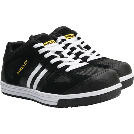 STANLEY® Clothing Cody Safety Trainers Black/White Stripe UK 8 EUR 42 (1/3)