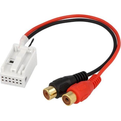 Cable Autoradio Adaptateur RCA compatible avec Mercedes A B C CLK GL M R S SL
