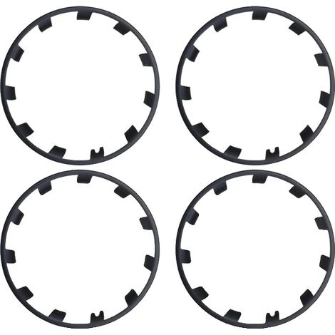 Protection de moyeu de roue, jante de 21 pouces, compatible avec Tesla Y, couvercles de protection en ABS (1/2)