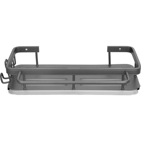 Étagère murale pour évier de cuisine, sans perçage, en acier inoxydable, à fixer au-dessus de l'évier, égouttoir à linge.