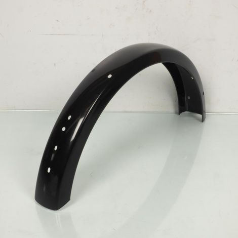 Garde boue arrière noir sans bavolet pour mobylette Peugeot 50 (1/4)