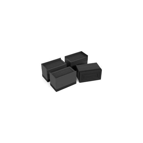 Rehausseurs de lit rectangulaires, 7,6 cm, résistants, réglables, antidérapants, empilables jusqu'à 600 kg, hauteur de table pour chaise de bureau, canapé (1/5)