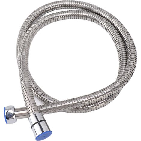 Douche extra-longue 47 po résistante à la pression et à la chaleur, antidéflagrante, pour usage eau chaude/froide, finition électrolytique salle de bain (1/5)