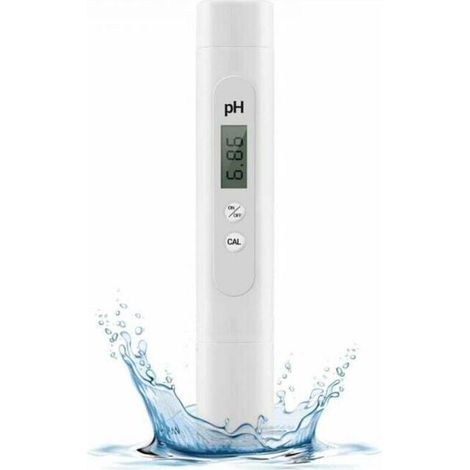 Electronic pH Meter, 0-14 pH Measuring Range, High Precision Pool pH Meter, pH Meter for Pools, Aquariums, Drinking Water MUMU (1/4)