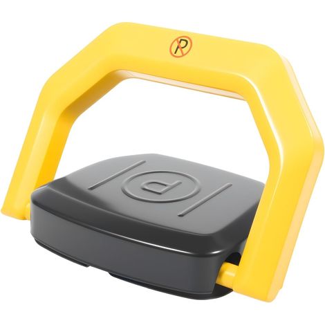 HAUTOUR Barrière de parking avec télécommande, anti-collision télécommandée à 180°, verrouillage automatique de parking pour voiture, avec 2 télécommandes, IP67 (1/5)