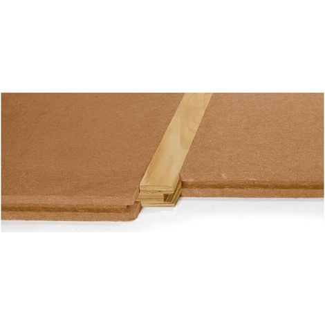 STEICO FLOOR : isolant naturel en fibre de bois sous parquets massifs, ép. 40mm - 1200 x 380mm