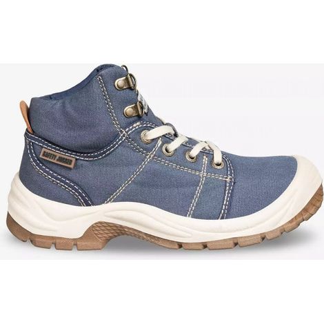 Scarpe antinfortunistiche alte Safety Jogger Desert S1P SRC Blu 43 (1/4)