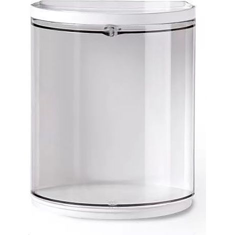 Boîte de rangement transparente murale pour figurines de poupées, vitrine d'exposition à 1 niveau, 11 x 13,5 cm (1/5)