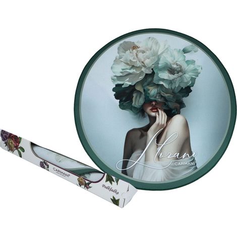 Carmani, tovaglietta rotonda in plastica - lozano/Flowers on the head
