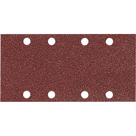 Carta abrasiva Makita 93 x 230 mm, K180, 50 pz. 93 x 230 mm - K180 - 50 pz. - 8 fori (1/2)
