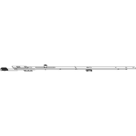 MACO SKB-Z Verlängerungsriegel 1 iS-Zapfen L=400 mm ablängbar 200 mm (455612) (1/2)