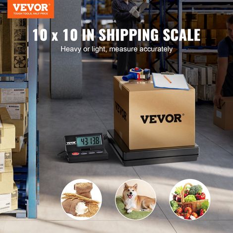 50 kg balance postale numérique, pèse-colis pour colis et bagages, précision 2 g, écran LCD pliable (1/5)