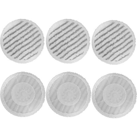 Lingettes de nettoyage pour nettoyeur vapeur modèle S6002UK, compatibles avec les nettoyeurs vapeur Shark S6002UK et S8201UKCP, lingettes de nettoyage réutilisables tout-en-un (1/4)