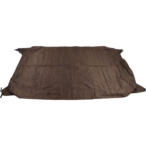 Housse de Protection pour Table de Ping-Pong, Imperméable et Anti-UV pour Jardin et Terrasse, Couverture Marron (1/5)