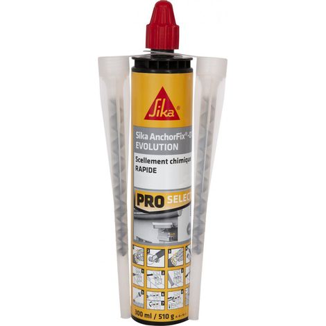 Sika AnchorFix01 Evolution Scellement chimique Couleur: TON PIERRE